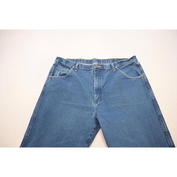 Wrangler 1031MWZPW Western Cowboy Cut Denim Blue Jeans Mens Size 42 x 32 - Picture 5 of 7
